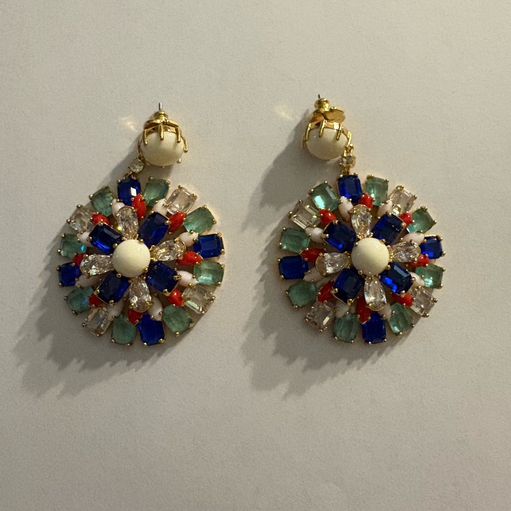 Kate Spade Multicolor Statement Earrings - image 3